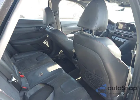 2021 Hyundai Sonata N Line из США, поврежденный, VIN 5NPEK4JC4MH130811